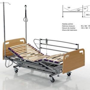 Cama-geriátrica-eléctrica-plegada