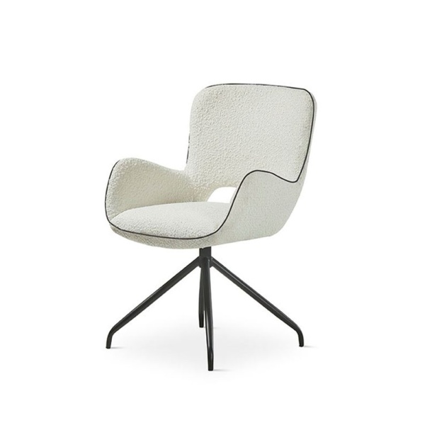 Silla Pio Blanco y Negro