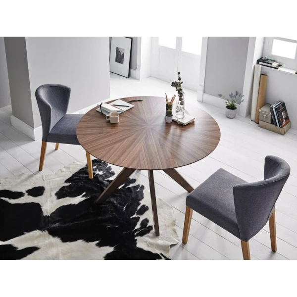 Mesa comedor Carmel Nogal