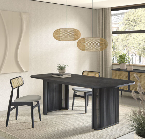 Mesa Comedor Manila Negra