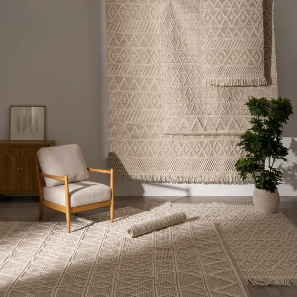 Alfombra Crema 160 X 230 cm