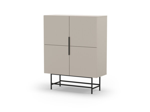 Mueble auxiliar Eldia - Crema