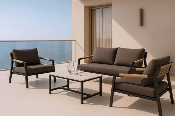 Conjunto Muscat negro