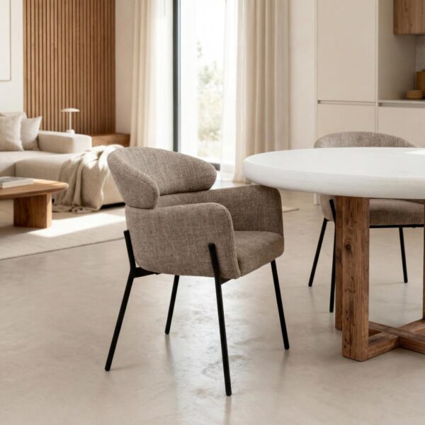 Silla Sally taupe