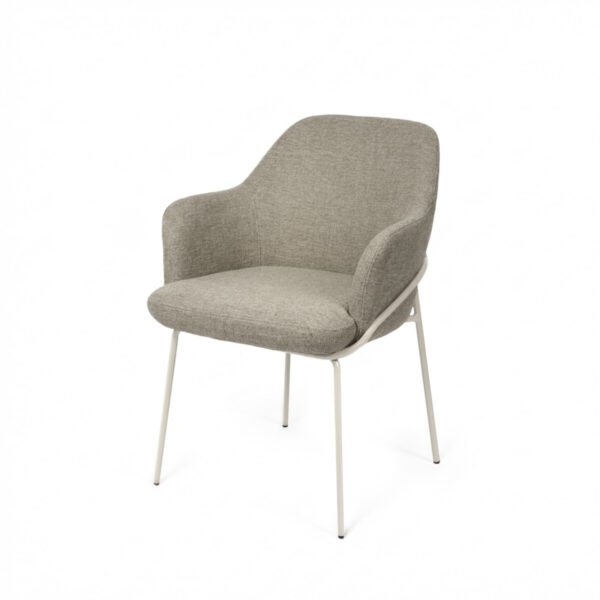 Silla Abigail taupe