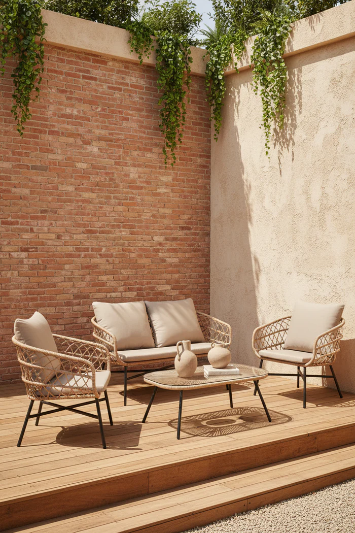 conjunto-jardin-sofa-2-plazas-2-sillones-mesa-centro-cuerda-cristal-color-beige-pata-color-negro-dubrow_1